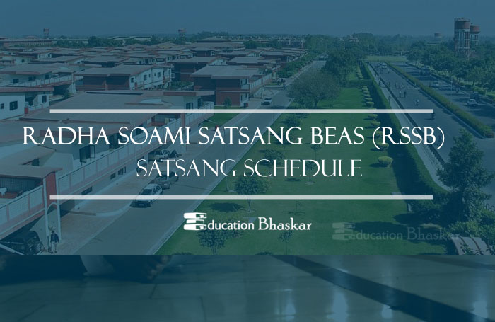 Rssb satsang schedule 2018