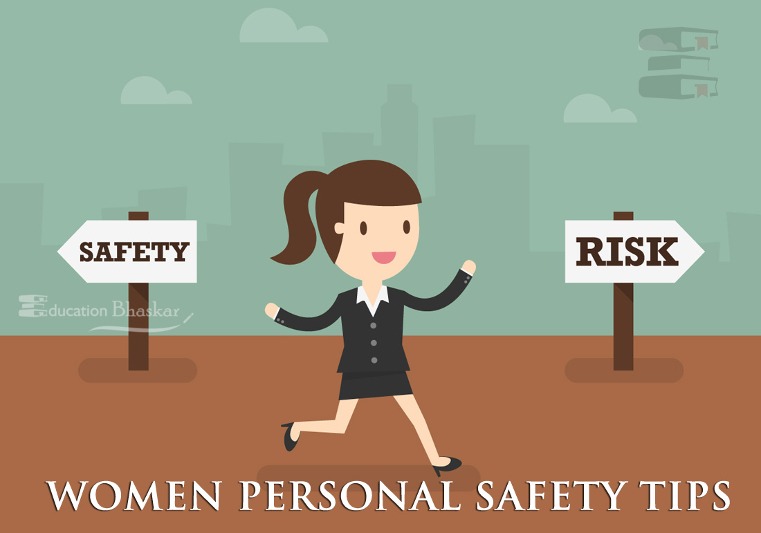Women personal safety tips girl safety tips