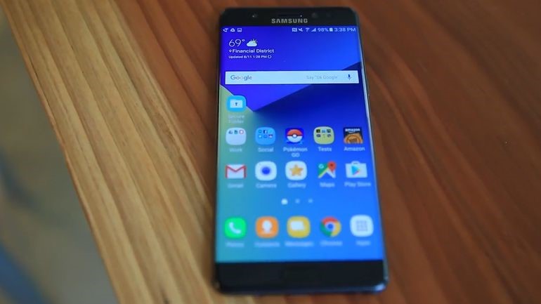 Samsung Galaxy Note 8 look