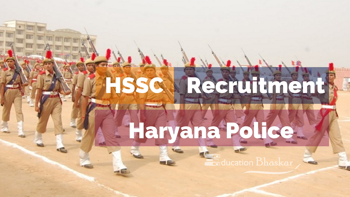 HSSC Recruitment Haryana Police Constable & Sub Inspector SI