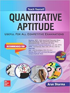 Teach Yourself Quantitative Aptitude Arun Sharma