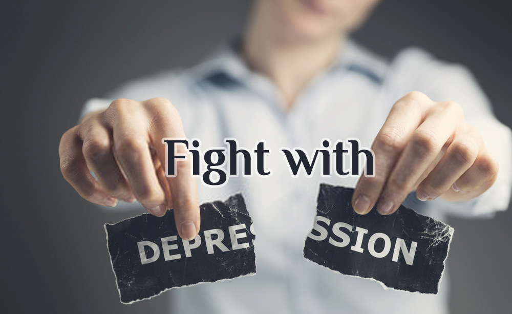 fight depression, deal depression, coping depression, treat depression