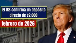 El IRS confirma un depósito directo de $2,000 para todos: los pagos comenzarán en febrero de 2026